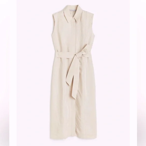formal dresses long sleeve Odette Cream Long Sleeve Formal Maxi Dress - US 16 main image 1